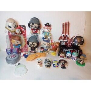 FGEETV Lot of Big and Small Characters Figures Season 1 Gurkey Turkey,Duddy